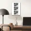 Vintage - Japandi - Decoratie - Black aluminium wit klein -sfeer5