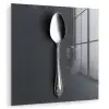 Zilver - Metaal - Lepel plexiglas 5mm klein -zzzproduct_nieuw