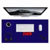 Blauw - Rood - Yes fun - 3D Muismat XXL klein -3d