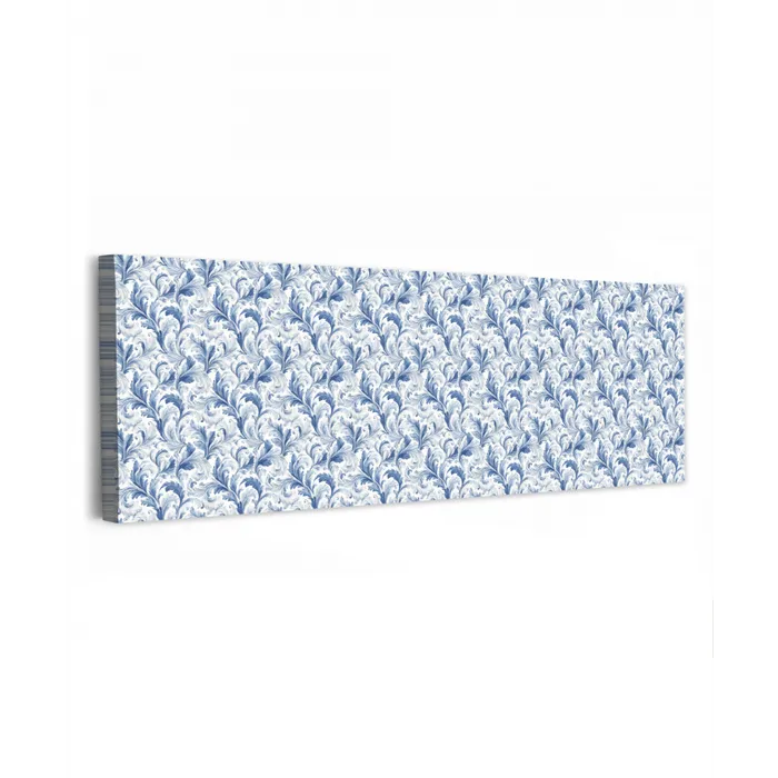 Frans - Citroen - Royaal - Bladeren - Blauw canvas 2cm klein 828 -z3d