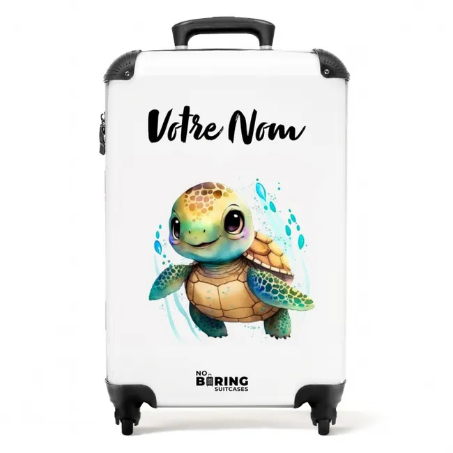Valise avec nom – Tortue de mer Ziggy