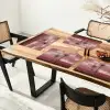 Illustratie - Bloemen - Vlakken - Abstract Placemat vinyl groot -zzsfeer4_Kitchenyeah-website