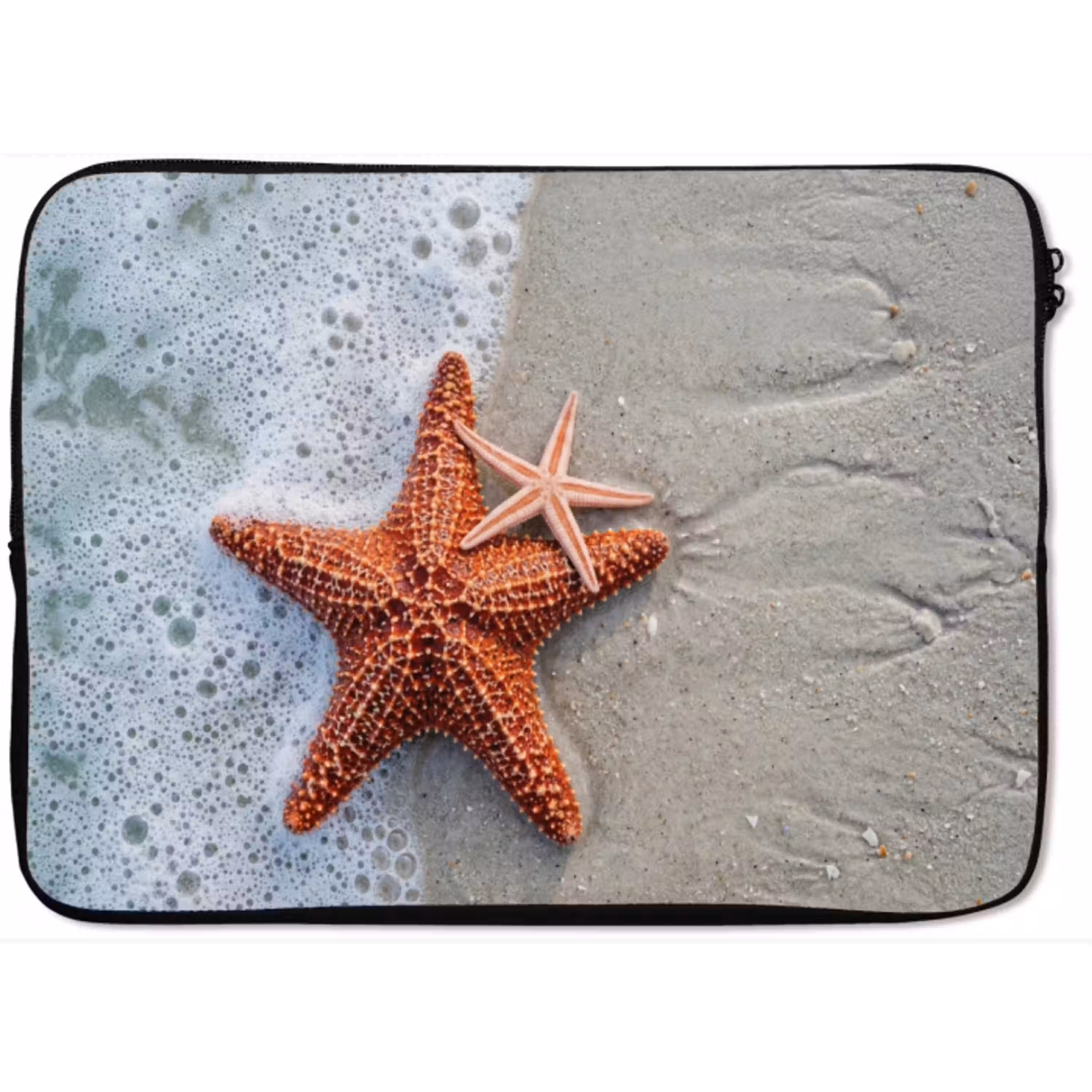 Zeester - Strand - Zee laptophoes neopreen klein -zkaufland3dotto