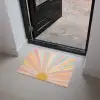 Illustratie - Zon - Pastelkleuren Deurmat klein -sfeer5