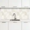 Subtiel - Structuur - Beige keuken achterwand 2 middel 871 -3d
