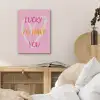 Lucky - Love - Valentijn - Roze PET vilt klein -sfeer3