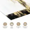 Panter - Zwart - Abstract - Goud poster papier klein -closeup_NL