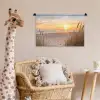 Zonsondergang - Duinen - Zee Wandkleed katoen klein -wsfeer5_kind