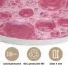 Roze - Schuim - Bubbels Akoestische PET Vilt - Rond klein -closeup_NL