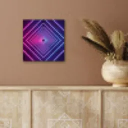 Driedimensionaal - Tunnel - Ruimte aluminium wit klein -sfeer4