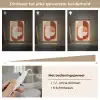 Illustratie - Abstract - Vormen - Rood Light Box met kabel (Tafellamp) klein -USP_dimbaarNL