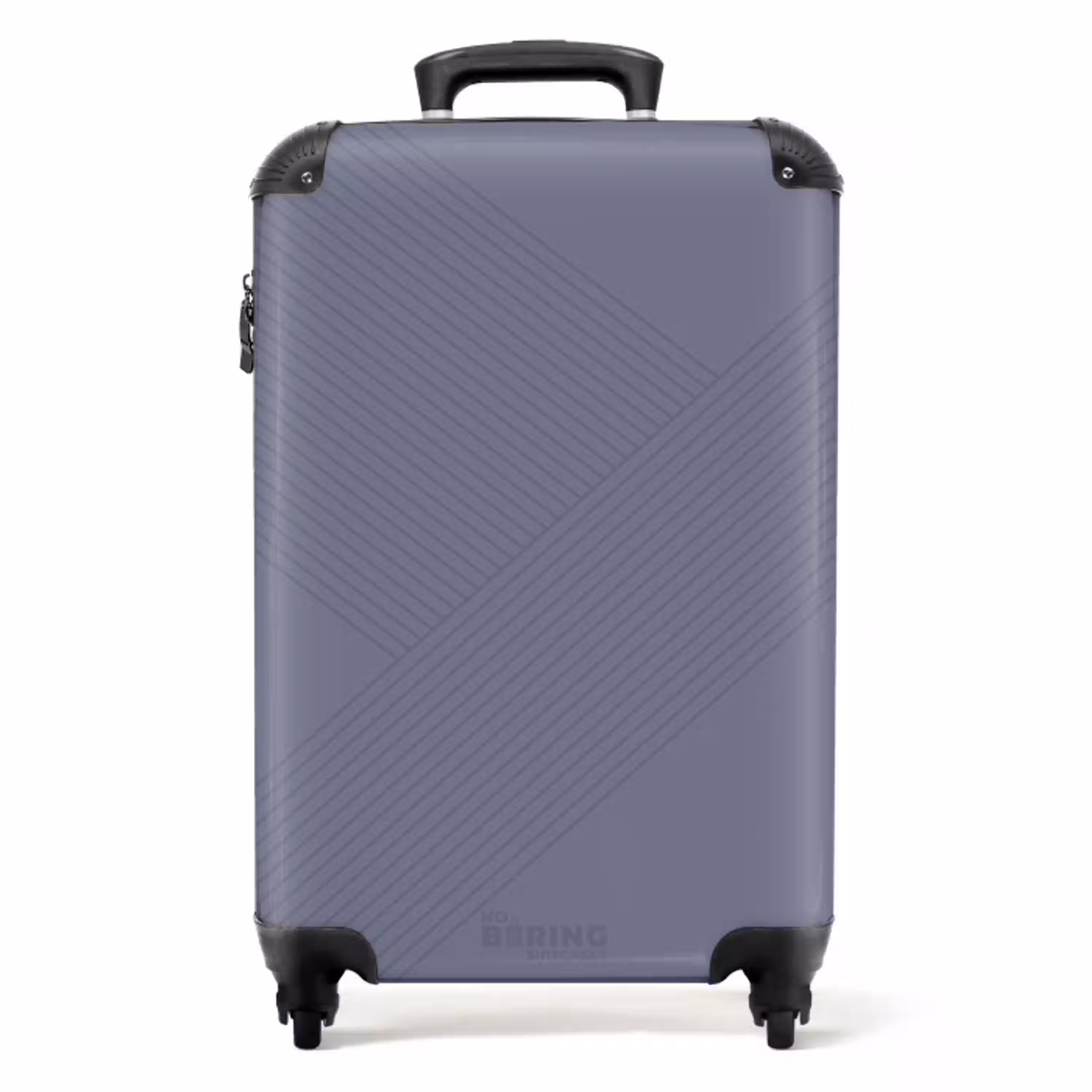 Minimal - Kruisende lijnen op NBS - Handbagage koffer - Unisex middel -productfoto_recht