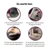 Kerstsfeer - Landelijk - Rood Inductie beschermer vinyl 3mm middel -zzzzzzz-cc-werking