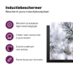 Dennenappel - Tak - Sneeuw - Winter - Sfeervol Inductie beschermer vinyl 3mm klein -zzzzzzz-cc-usp