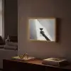 Lichtinval - Wijn - Rood - Glas Light Box met batterij (Wandlamp) middel -sfeer1