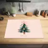 Christmas Season - Kerst - Kerstboom - Roze Inductie beschermer vinyl 3mm klein -sfeer5