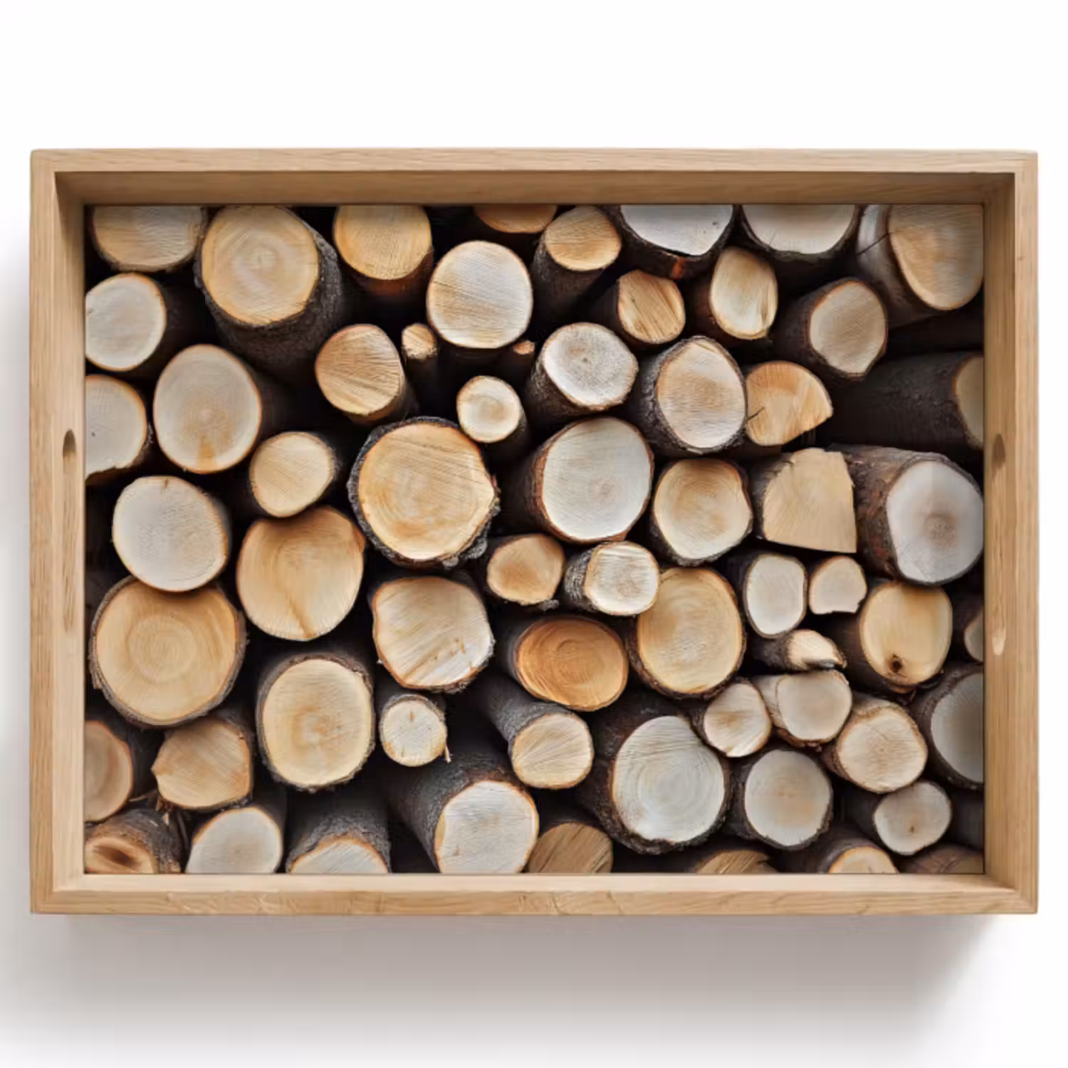 Dienblad - Hout - Boomstammen - Textuur