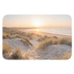 Duinen - Strand - Zee Badmat klein -3d