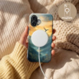 Vogels - Zon - Bomen - Groen Toughcase MagSafe Apple iPhone 17 klein -USP_MagsafeV