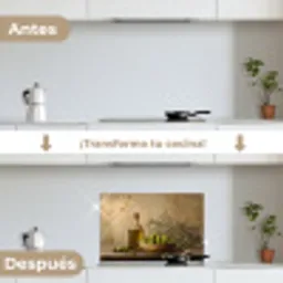 Olijven - Stilleven - Vintage keuken achterwand spatscherm klein -voor_na_ES