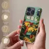 Kat - Planten - Groen Telefoonhoesje iPhone 17 Pro klein -sfeer3_NL