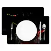 Peper - Rood - Zwart - Water - Groente Placemat vinyl groot -zzsfeer2_Kitchenyeah-website