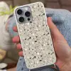 Terrazzo - Patroon - Groen Hoesje iPhone 16 Pro Max met koord klein 804 -sfeer3