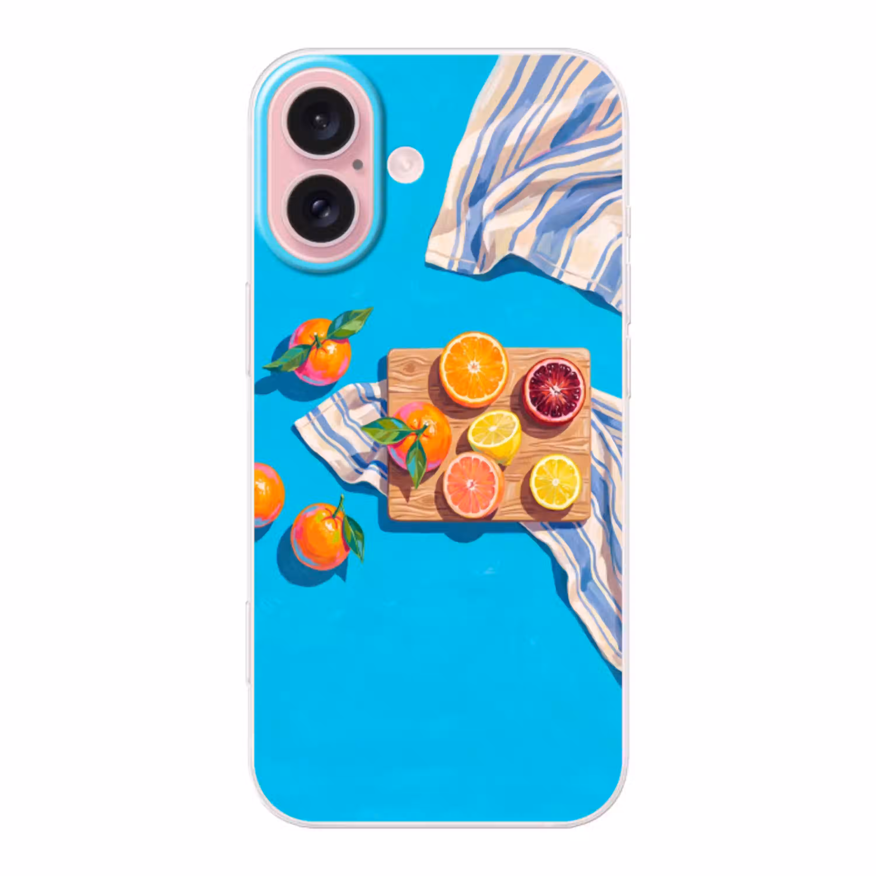 Fruit - Snijplank - Blauw Apple iPhone 16 klein -3d