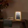 Gitaar - Hout - Water Light Box met kabel (Tafellamp) klein -sfeer4