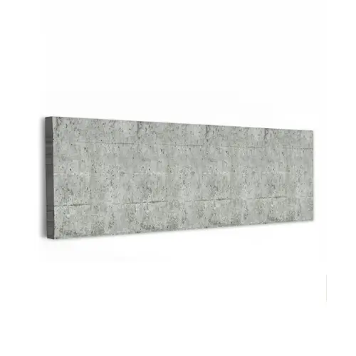 Grijs - Muur - Poriën canvas 2cm klein 828 -z3d
