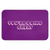 You're doing great - Paars - Bubble letters Badmat klein -3d