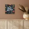 Feestelijk - Kerstgroet - Kleurrijk aluminium wit klein -sfeer4