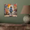 Graffiti - Jongen - Kleuren - Kunst - Street Art plexiglas 5mm klein -sfeer3