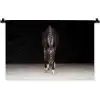 Paard - Modern - Portret Wandkleed katoen klein -zz3d