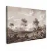 Klassiek - Landschap - Neutraal canvas 2cm klein -z3d