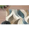 Abstract - Golven - Kleurrijk muismat rubber klein 262 -closeup