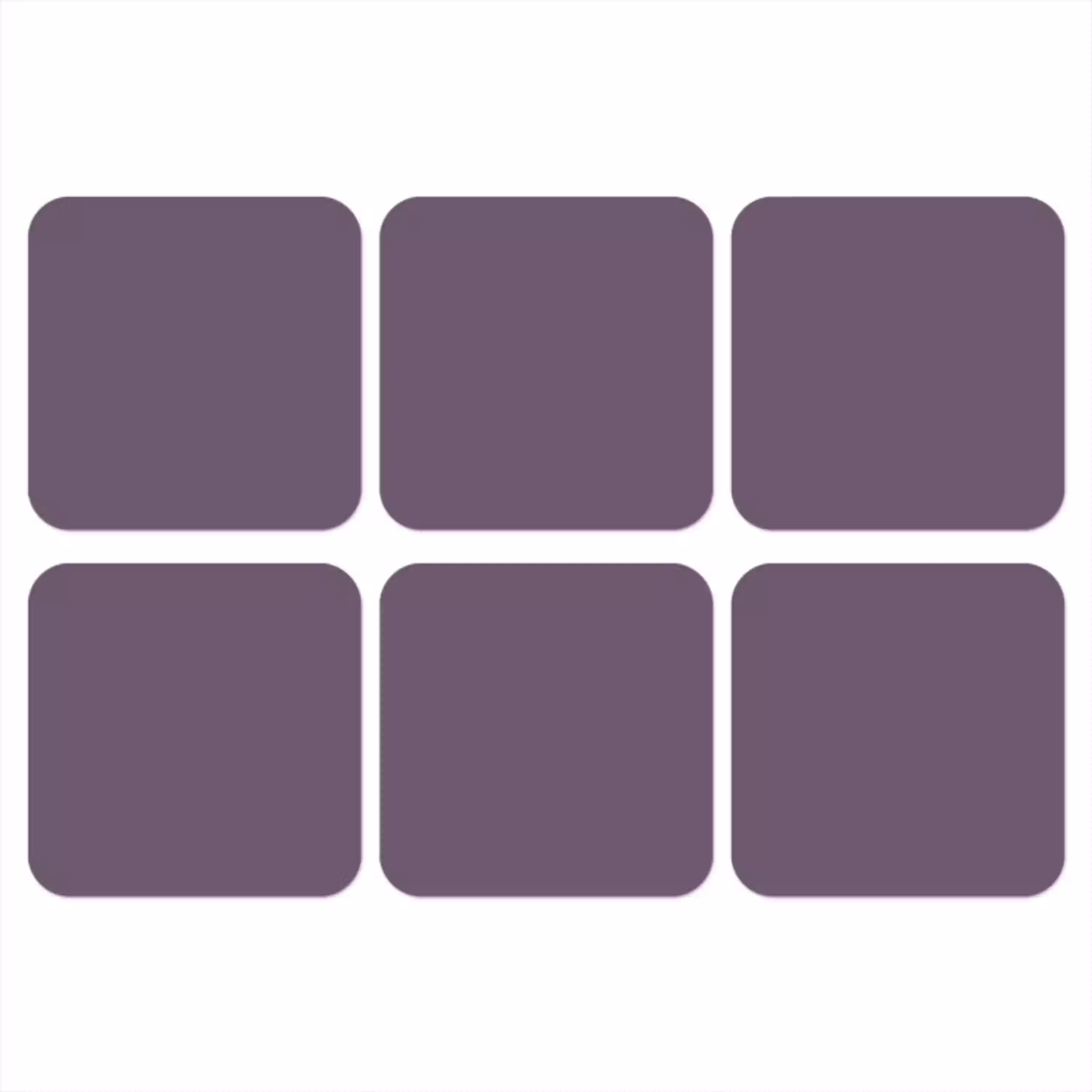 Velvet - Aubergine - Paars onderzetter kurk middel 366 -3d