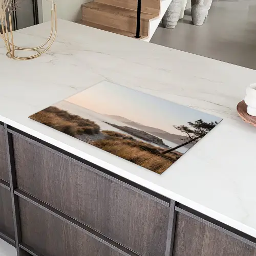 Landschap - Kust - Duinen Inductie beschermer vinyl 3mm klein -sfeer8