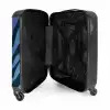 Animal holo - Zebraprint NBS - Handbagage koffer - Kinderen Unisex middel -binnenkant