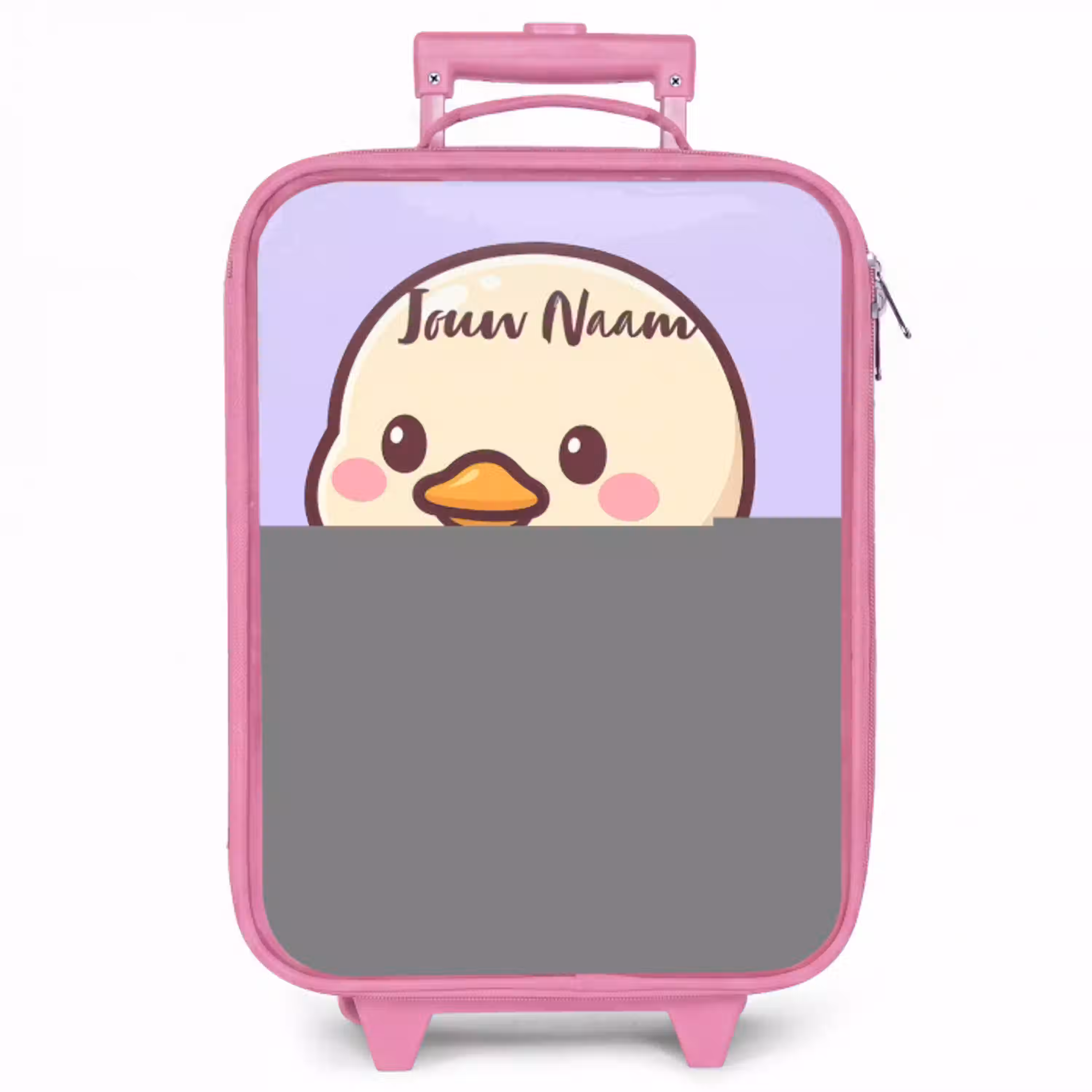 Kawai - Eend - Sjaal Kinderkoffer - Roze klein -zzz_website3d