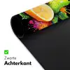 Paprika - Peer - Citroen - Graffiti - Verf - Abstract Muismat XXL klein -sfeer2