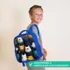 Dieren - Sterren - Planeten - Astronaut Kinderrugzak - Blauw middel -sfeer3_NL