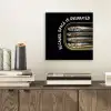 Sardines - Tekst - Vis - Blik aluminium wit klein -sfeer1