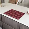 Antiek - Bloemen - Kleurrijk Inductie beschermer vinyl 3mm klein 276 -sfeer8