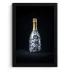 Champagne - Bloemen - Goud - Chique KitchenYeah - Keuken - Fotolijst klein -3d