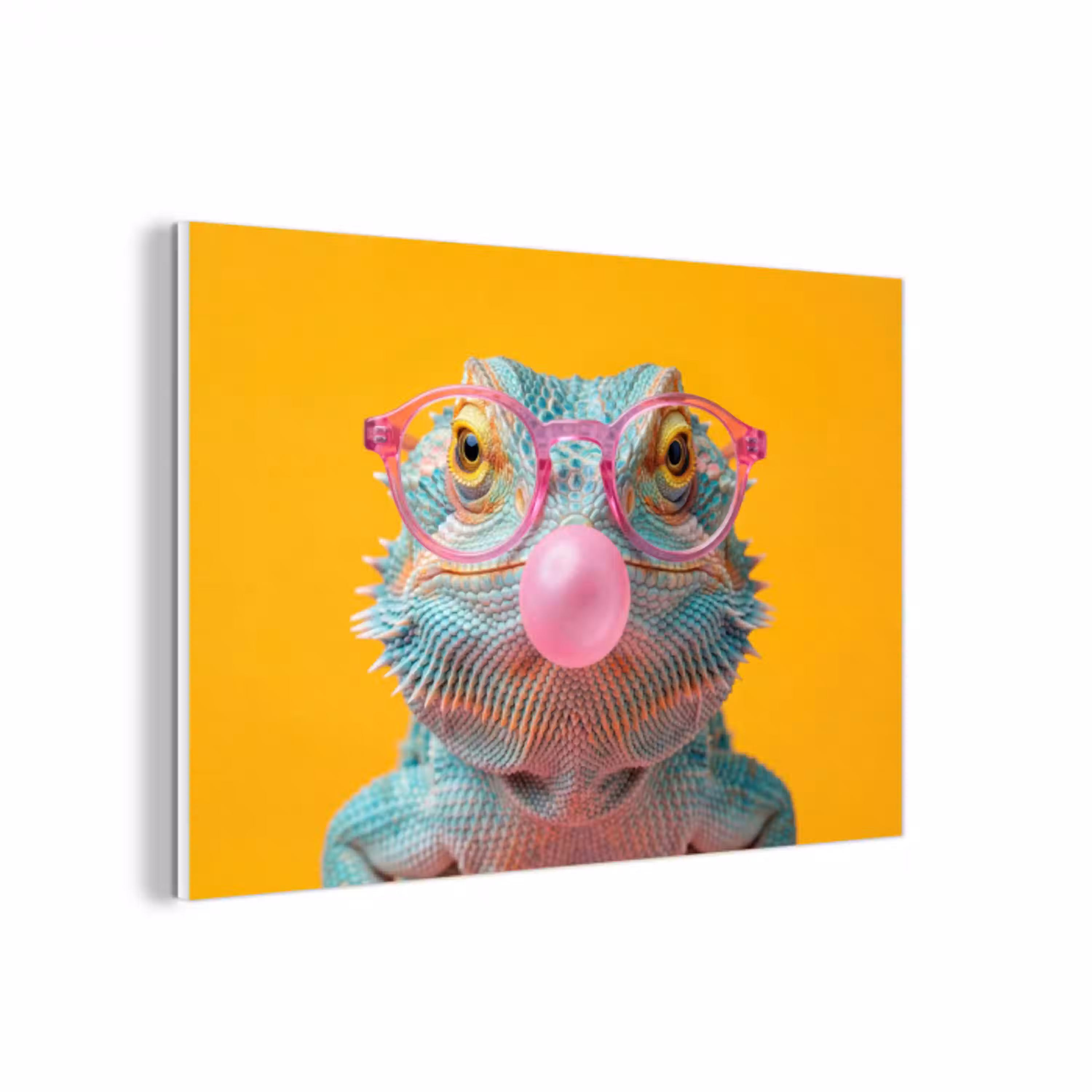 Kameleon - Kauwgom - Kleurrijk forex 5mm xxl -3d