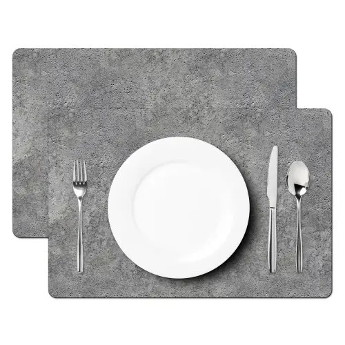 Patronen - Industrieel - Beton Placemat vinyl groot 368 -zzsfeer2_Kitchenyeah-website