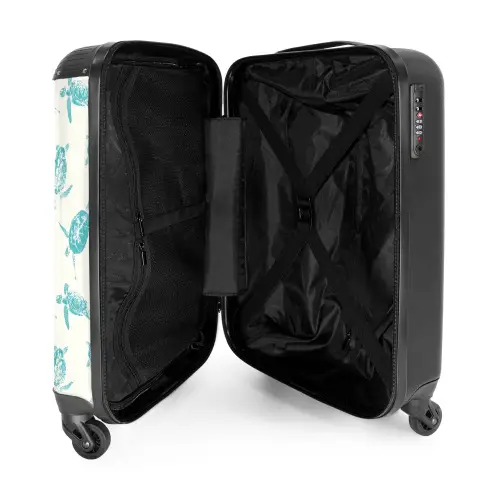 123 NBS - Handbagage koffer - Unisex middel -binnenkant