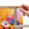 Fantasiebloemen - Verf - Speels Light Box met batterij (Wandlamp) middel -USP_websiteprintNL