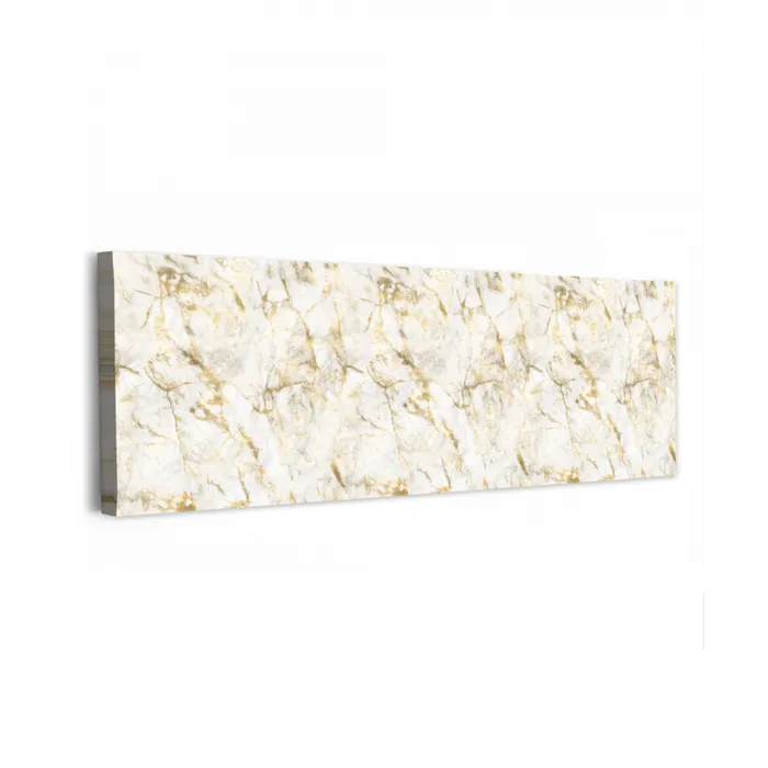 Goud - Licht - Nerf - Marmer canvas 2cm klein 828 -z3d